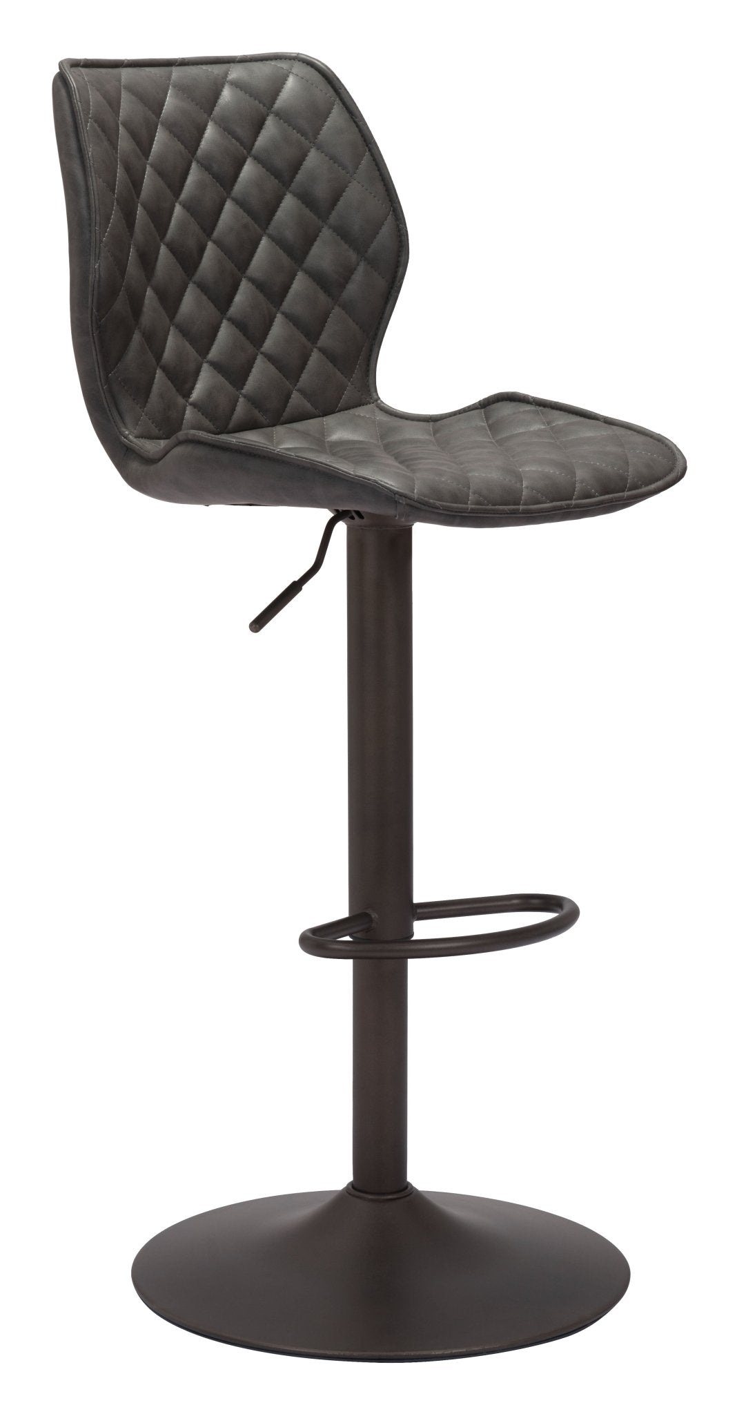 Seth Barstool Vintage Gray & Dark Bronze - Cozy Roots Decor