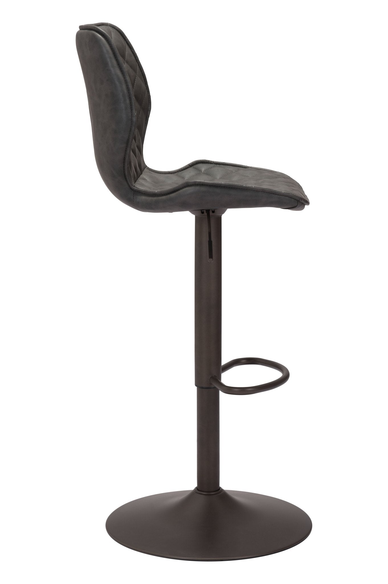 Seth Barstool Vintage Gray & Dark Bronze - Cozy Roots Decor