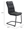Sharon Dining Chair (Set of 2) Vintage Black - Cozy Roots Decor