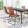 Sharon Dining Chair (Set of 2) Vintage Brown - Cozy Roots Decor