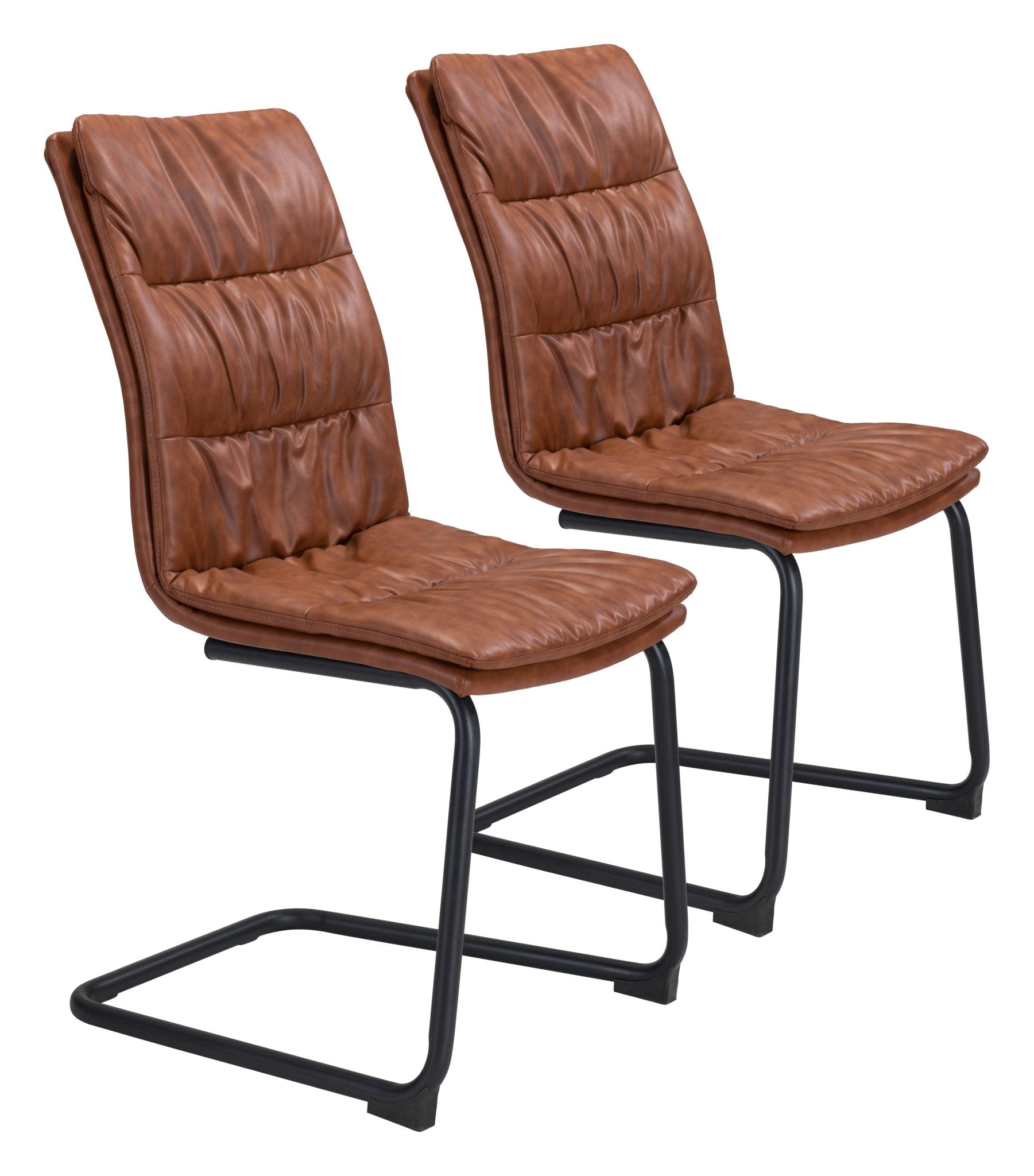 Sharon Dining Chair (Set of 2) Vintage Brown - Cozy Roots Decor