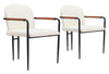 Sibu Dining Chair (Set of 2) Cream - Cozy Roots Decor