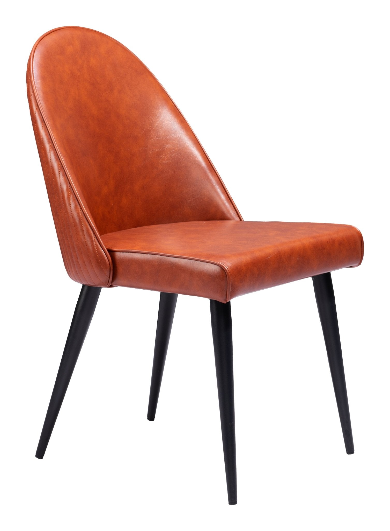 Silloth Armless Dining Chair (Set of 2) Brown - Cozy Roots Decor