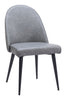 Silloth Armless Dining Chair (Set of 2) Gray - Cozy Roots Decor