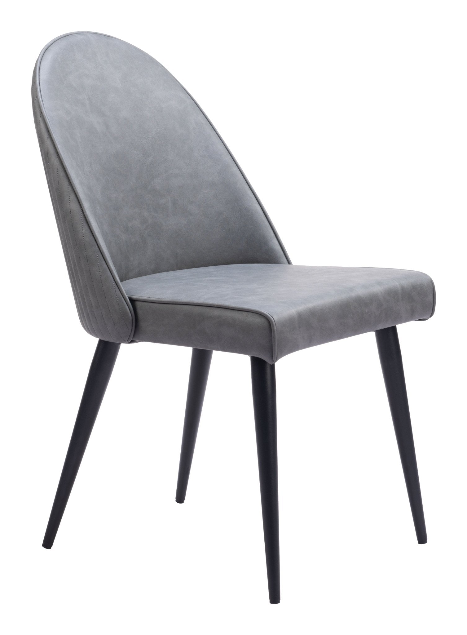 Silloth Armless Dining Chair (Set of 2) Gray - Cozy Roots Decor