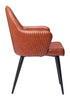 Silloth Dining Chair Brown - Cozy Roots Decor