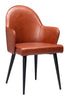 Silloth Dining Chair Brown - Cozy Roots Decor