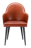 Silloth Dining Chair Brown - Cozy Roots Decor