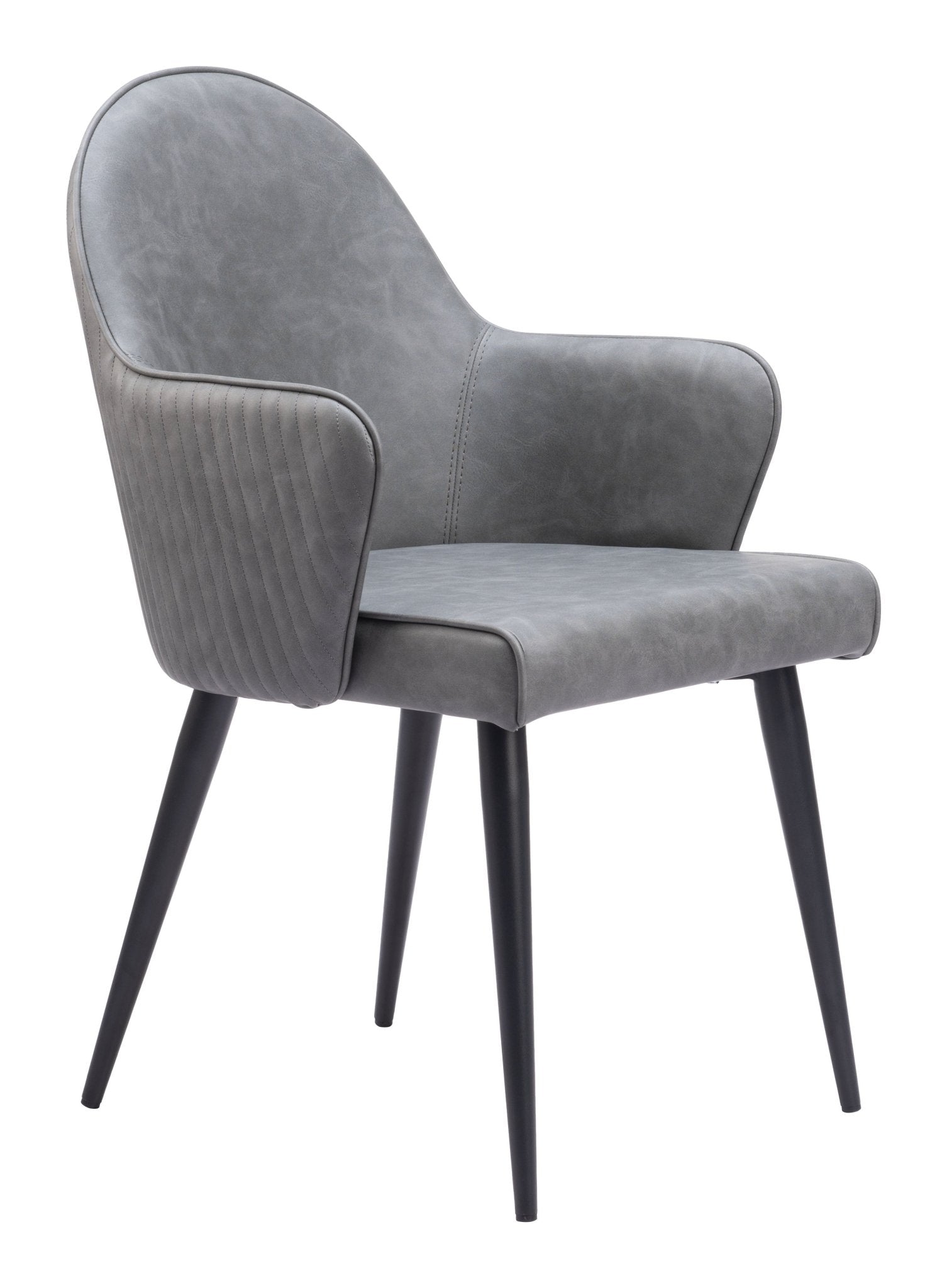 Silloth Dining Chair Gray - Cozy Roots Decor