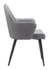 Silloth Dining Chair Gray - Cozy Roots Decor