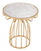 Silo Side Table Gold - Cozy Roots Decor