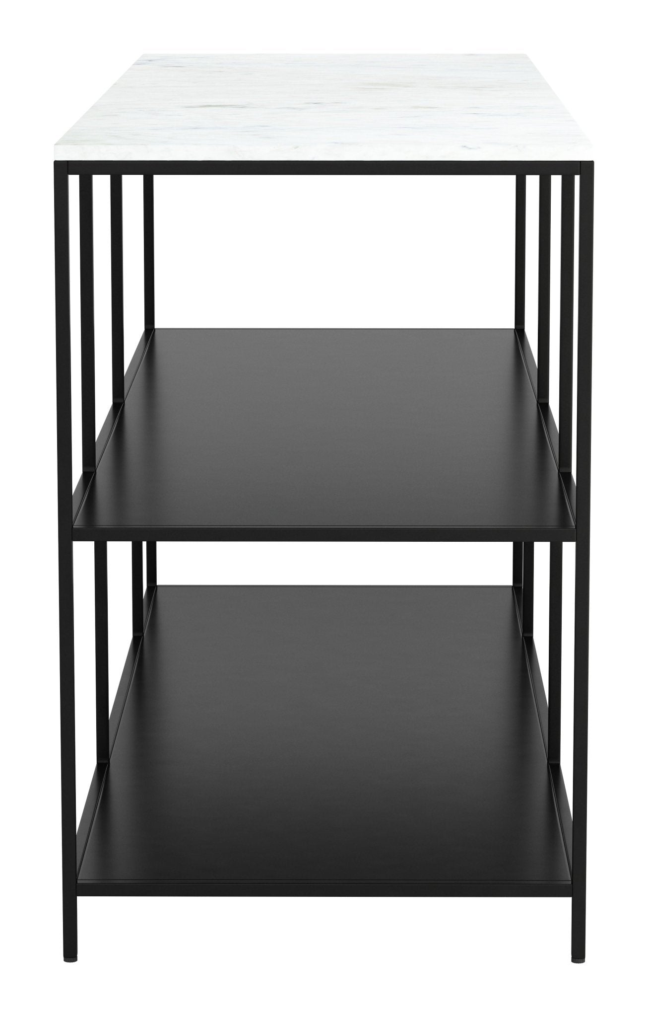 Singularity Console Table White & Black - Cozy Roots Decor