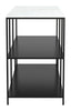 Singularity Console Table White & Black - Cozy Roots Decor