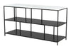Singularity Console Table White & Black - Cozy Roots Decor