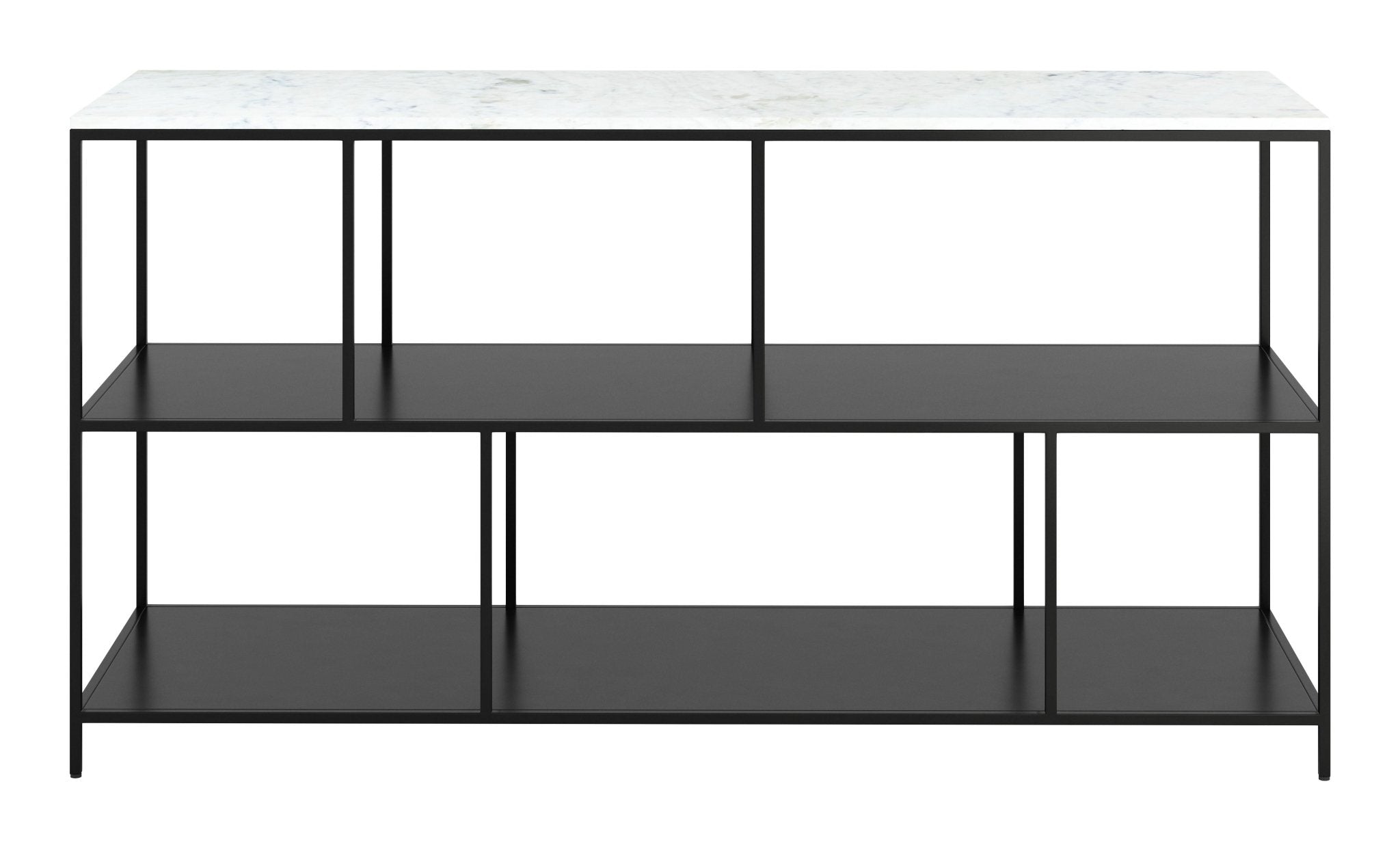 Singularity Console Table White & Black - Cozy Roots Decor