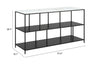 Singularity Console Table White & Black - Cozy Roots Decor