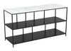 Singularity Console Table White & Black - Cozy Roots Decor