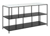 Singularity Console Table White & Black - Cozy Roots Decor