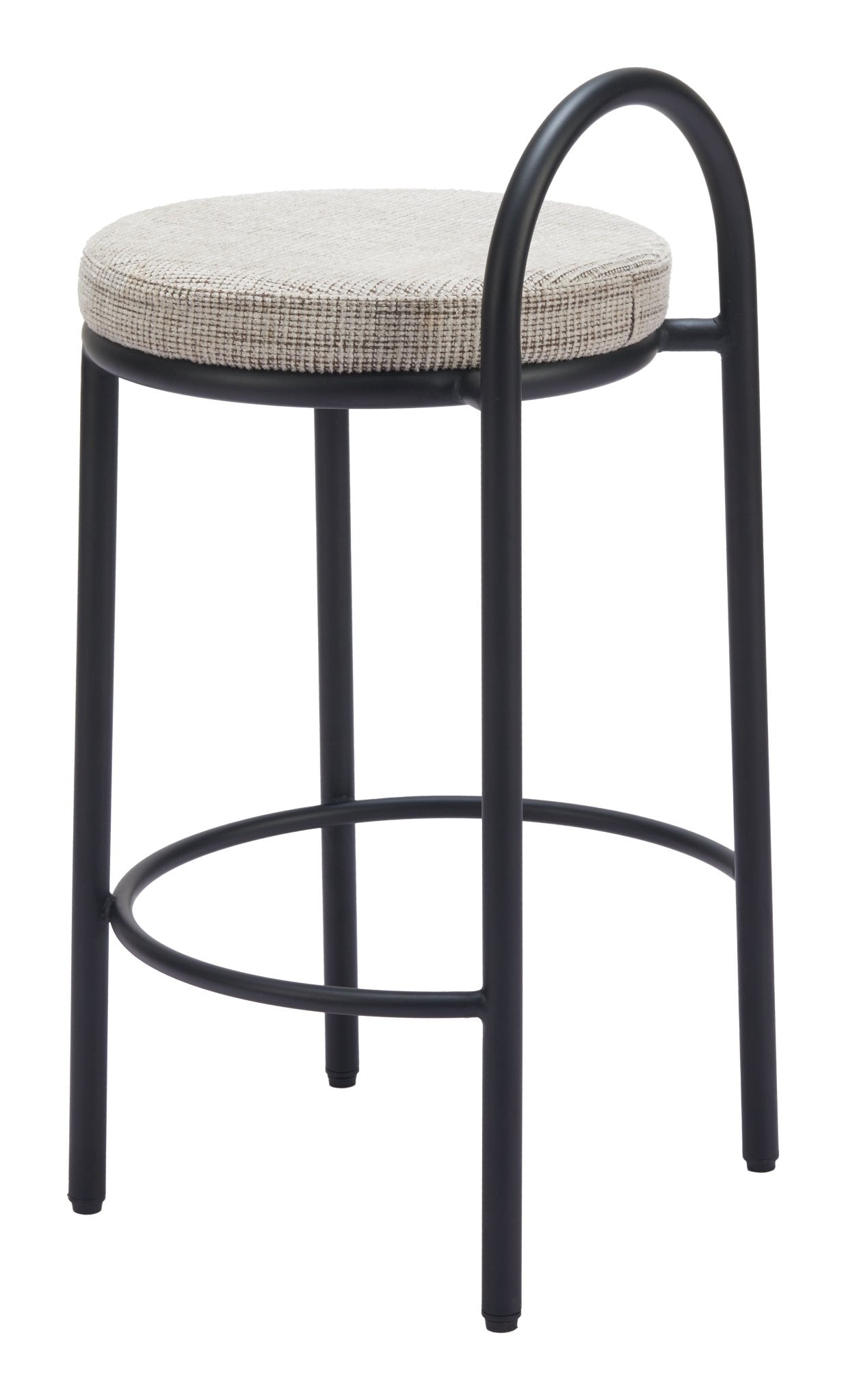 Sisal Counter Stool (Set of 2) Beige Tweed - Cozy Roots Decor