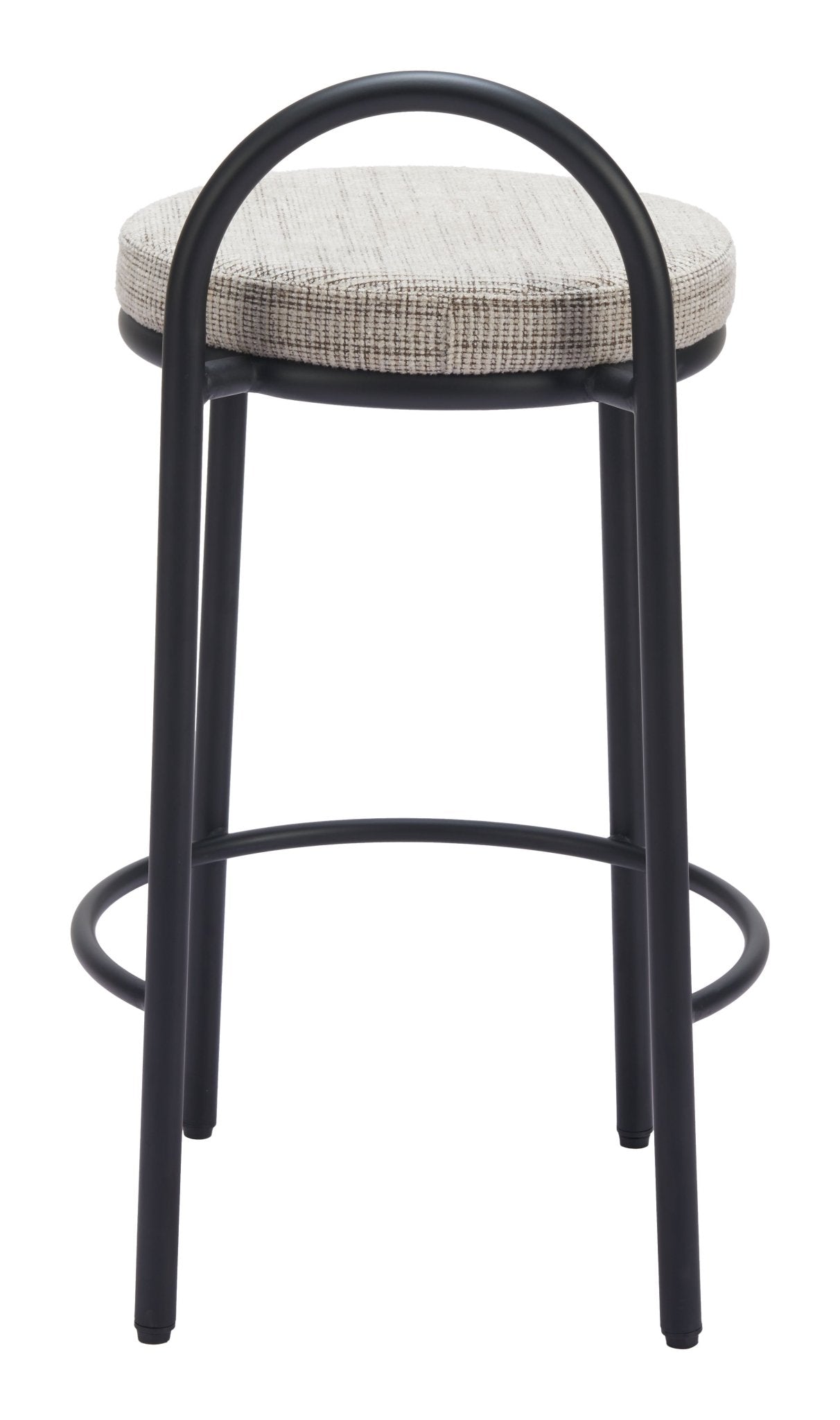 Sisal Counter Stool (Set of 2) Beige Tweed - Cozy Roots Decor