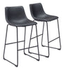 Smart Barstool (Set of 2) Black - Cozy Roots Decor