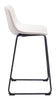 Smart Barstool (Set of 2) Distressed White - Cozy Roots Decor