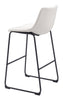 Smart Barstool (Set of 2) Distressed White - Cozy Roots Decor