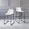 Smart Barstool (Set of 2) Distressed White - Cozy Roots Decor