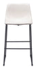 Smart Barstool (Set of 2) Distressed White - Cozy Roots Decor