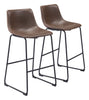 Smart Barstool (Set of 2) Vintage Espresso - Cozy Roots Decor