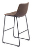 Smart Barstool (Set of 2) Vintage Espresso - Cozy Roots Decor