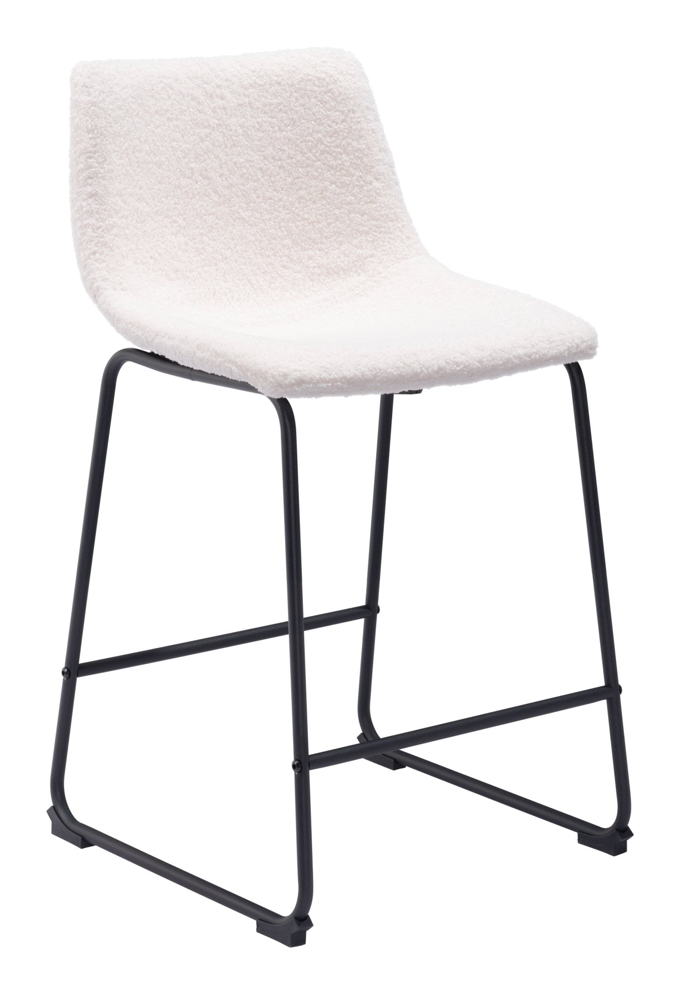 Smart Counter Stool (Set of 2) Ivory - Cozy Roots Decor