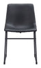 Smart Dining Chair (Set of 2) Black - Cozy Roots Decor