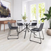 Smart Dining Chair (Set of 2) Black - Cozy Roots Decor