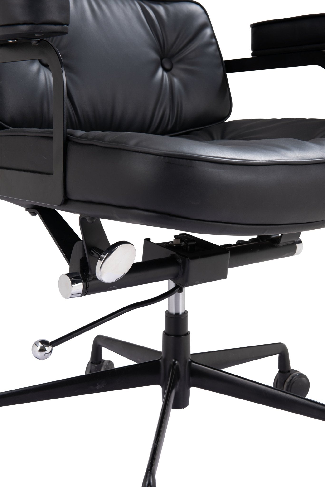 Smiths Office Chair Black - Cozy Roots Decor