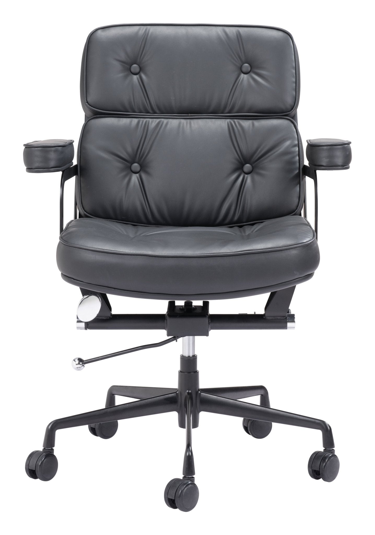 Smiths Office Chair Black - Cozy Roots Decor