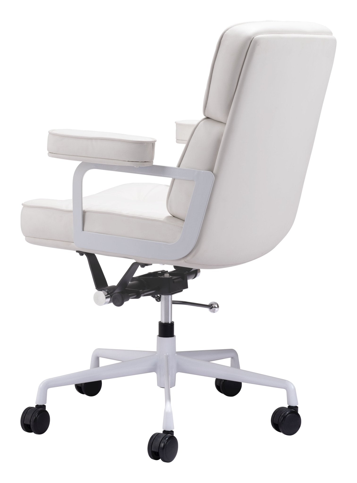 Smiths Office Chair White - Cozy Roots Decor