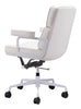 Smiths Office Chair White - Cozy Roots Decor