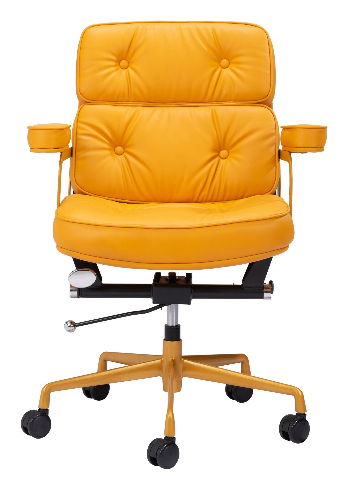 Smiths Office Chair Yellow - Cozy Roots Decor