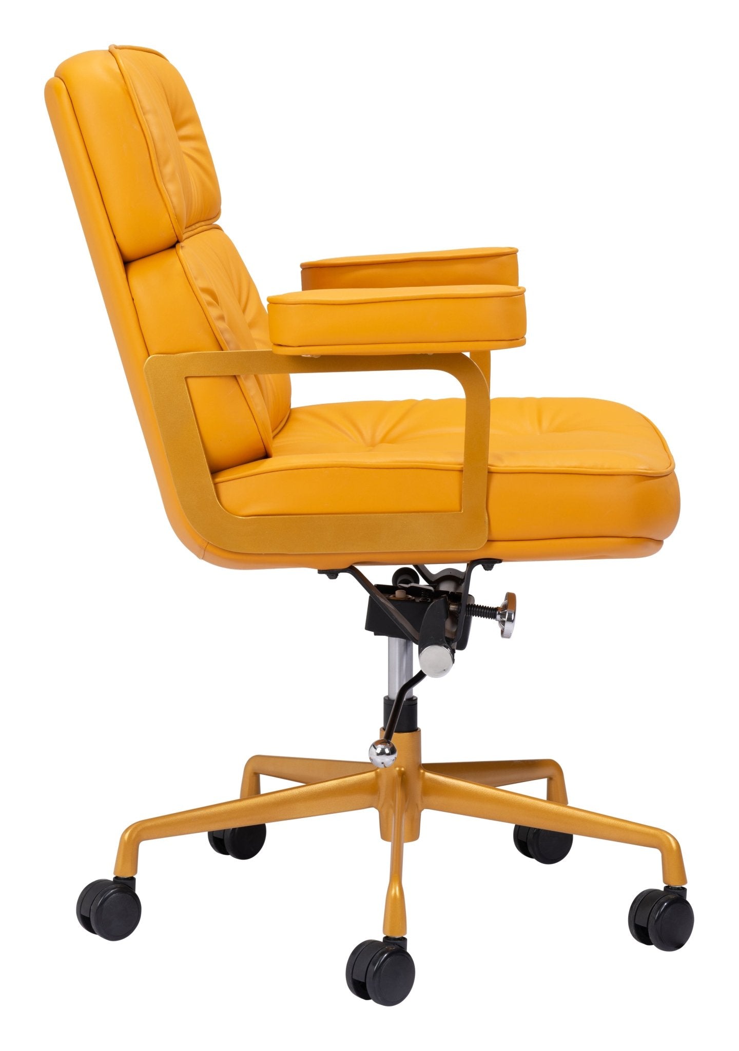 Smiths Office Chair Yellow - Cozy Roots Decor