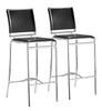 Soar Barstool (Set of 2) Black - Cozy Roots Decor