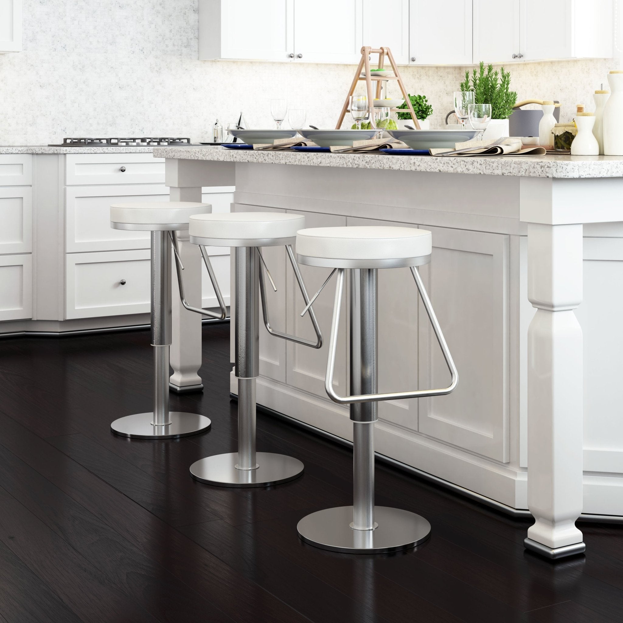 Soda Barstool White - Cozy Roots Decor