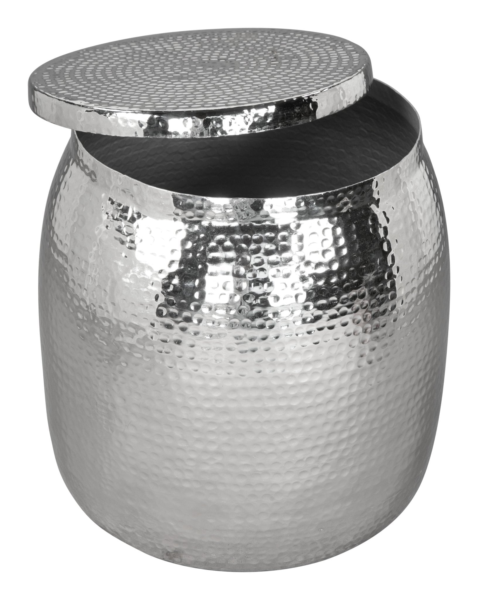 Solo Side Table Silver - Cozy Roots Decor