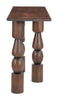 Split Console Table Brown - Cozy Roots Decor