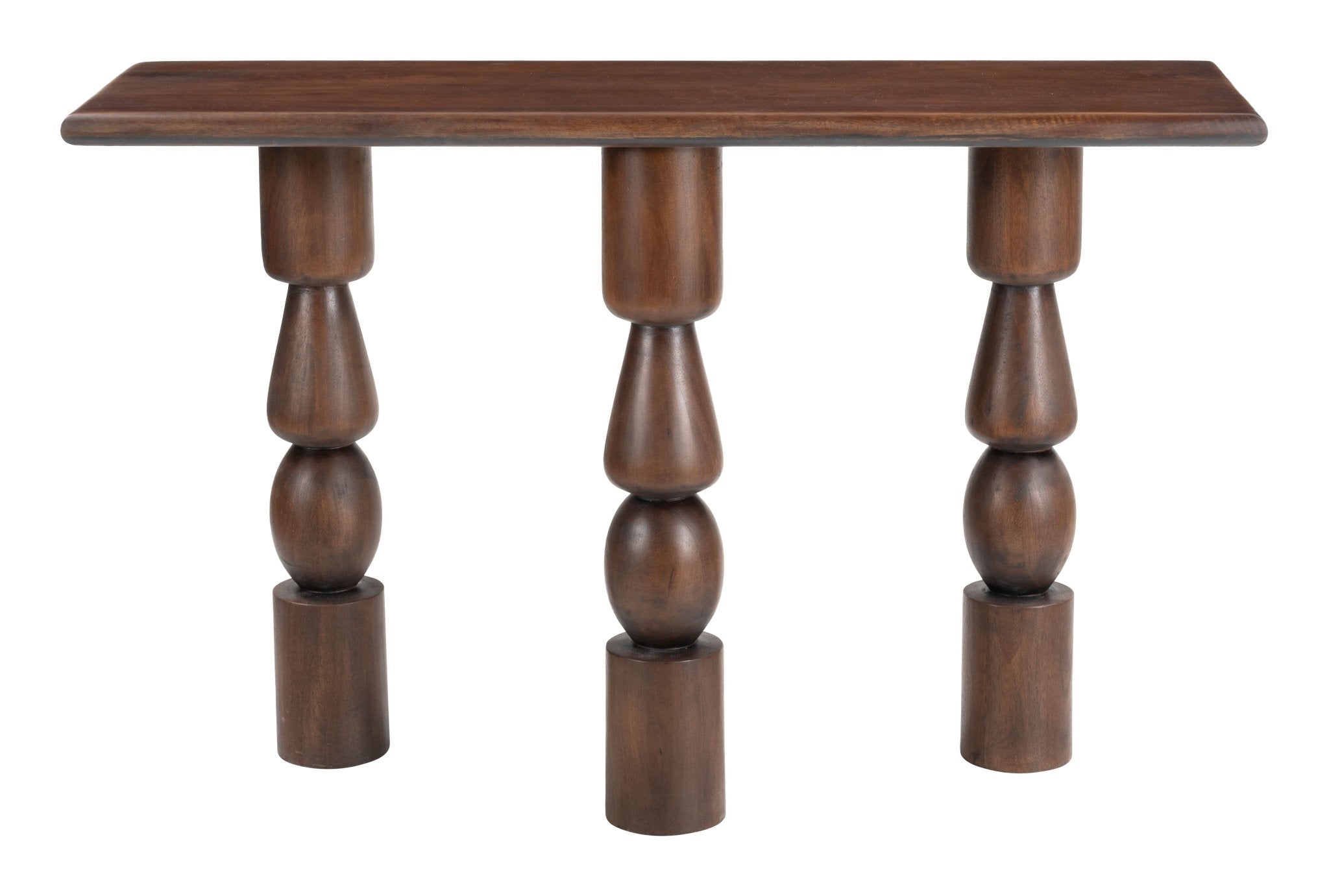 Split Console Table Brown - Cozy Roots Decor