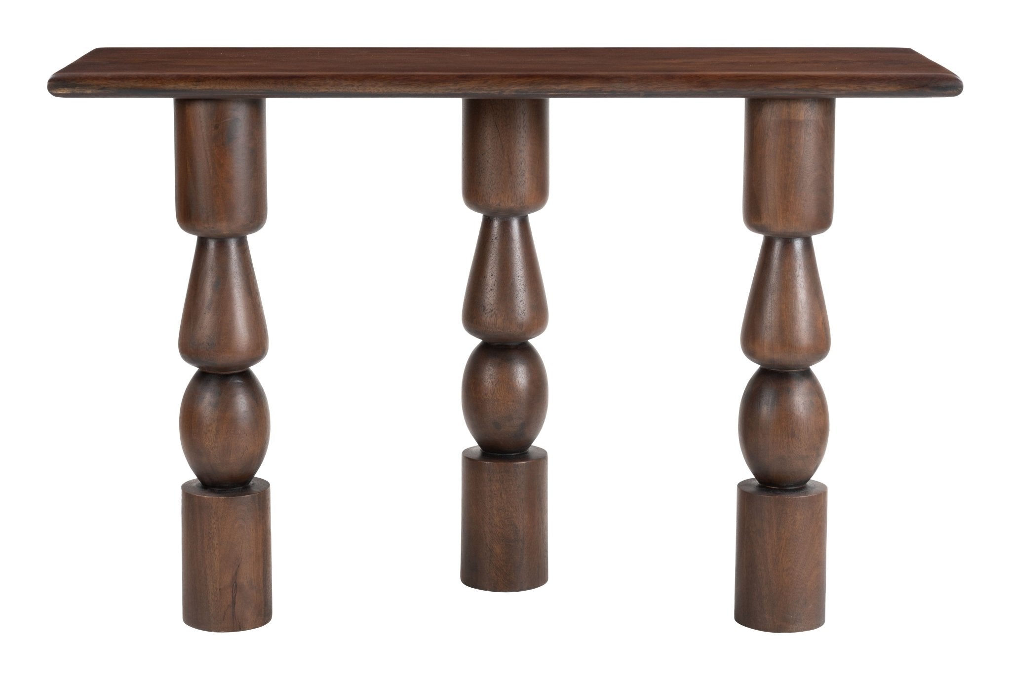 Split Console Table Brown - Cozy Roots Decor