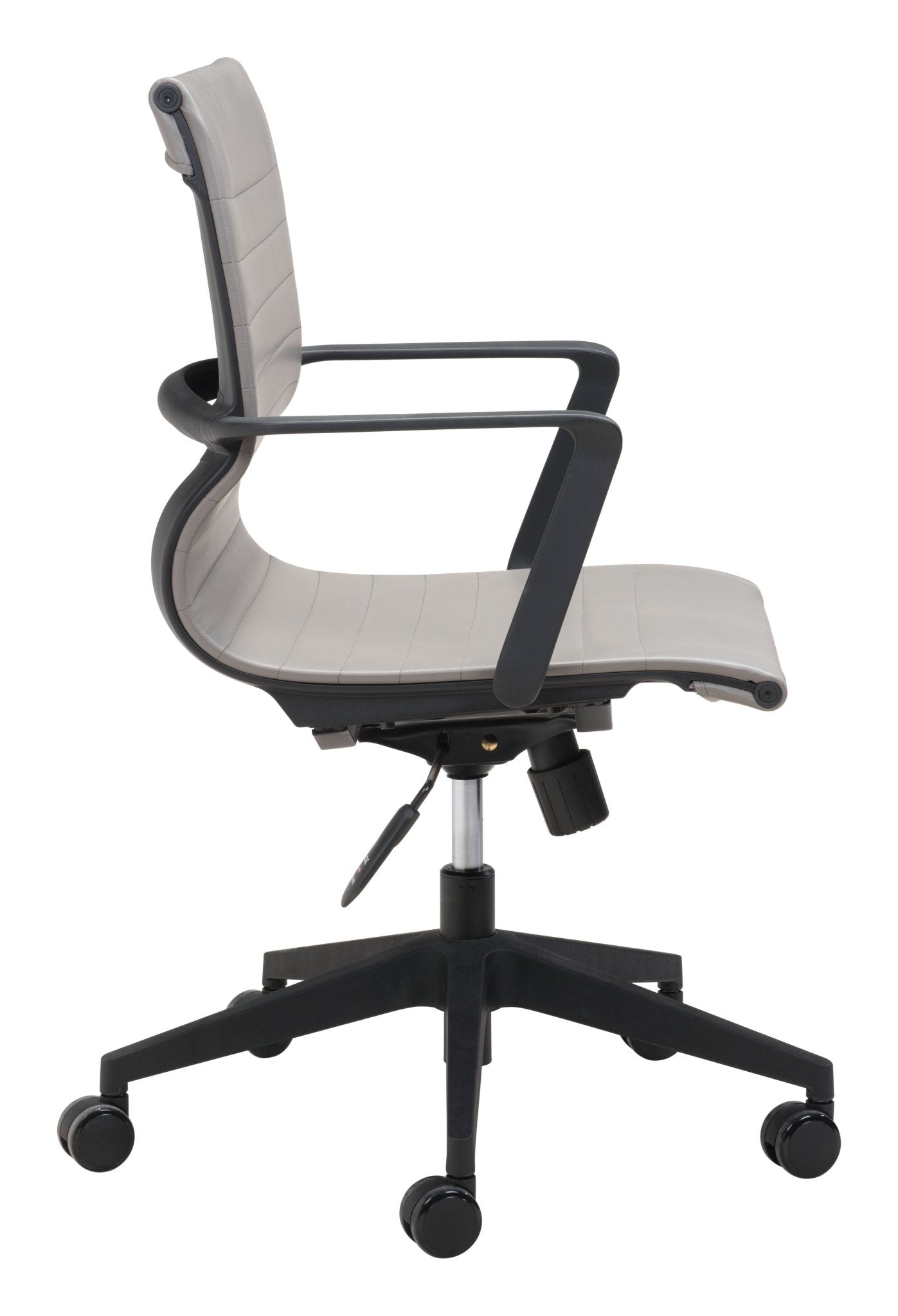 Stacy Office Chair Gray - Cozy Roots Decor