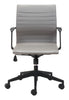 Stacy Office Chair Gray - Cozy Roots Decor