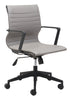 Stacy Office Chair Gray - Cozy Roots Decor