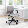 Stacy Office Chair Gray - Cozy Roots Decor
